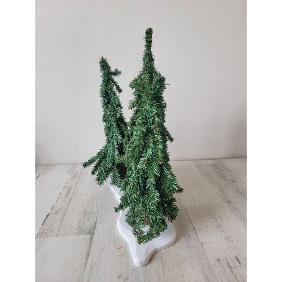 Dept 56 Village spruce tree Forest accessory xmas snow - Picture 7 of 12